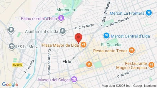 Apartments for rent in Elda - Photo from Google Street View