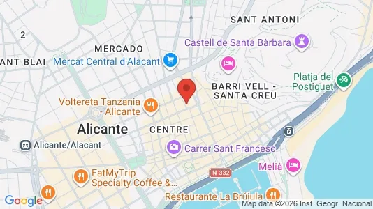 Rooms for rent in Alicante/Alacant - Photo from Google Street View