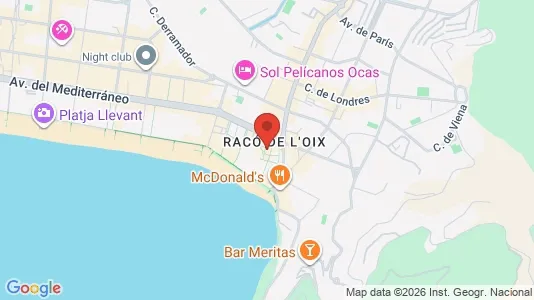 Apartments for rent in Benidorm - Photo from Google Street View