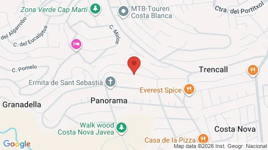 Apartments for rent in Jávea/Xàbia - Photo from Google Street View