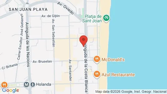 Apartments for rent in Alicante/Alacant - Photo from Google Street View