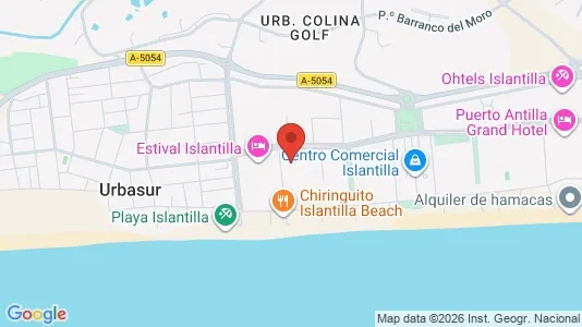 Apartments for rent in Isla Cristina - Photo from Google Street View