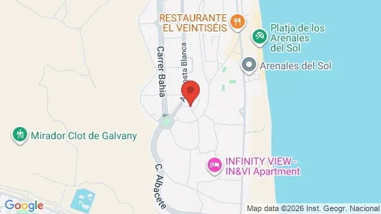 Apartments for rent in Elche/Elx - Photo from Google Street View