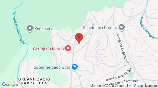 Apartments for rent in Castelldefels - Photo from Google Street View
