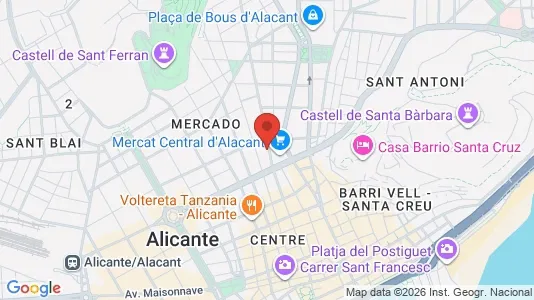 Rooms for rent in Alicante/Alacant - Photo from Google Street View