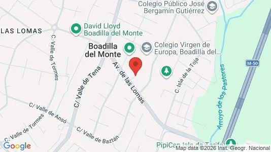 Apartments for rent in Boadilla del Monte - Photo from Google Street View