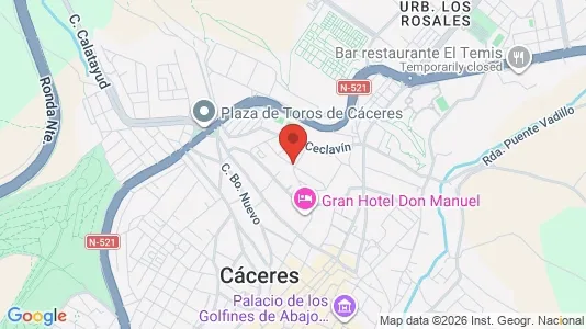 Apartments for rent in Cáceres - Photo from Google Street View