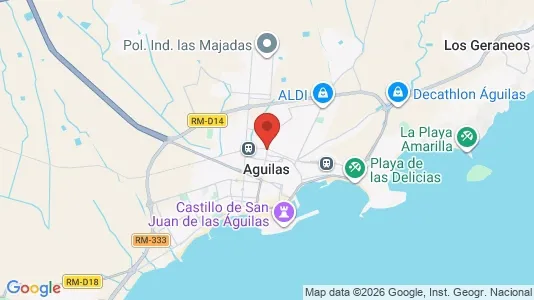 Houses for rent in Águilas - Photo from Google Street View