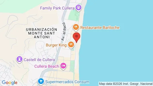 Apartments for rent in Cullera - Photo from Google Street View