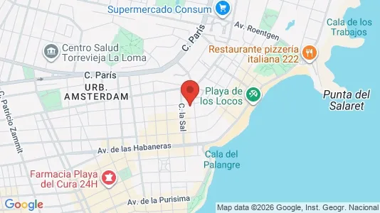 Apartments for rent in Torrevieja - Photo from Google Street View