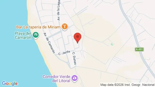 Apartments for rent in Chipiona - Photo from Google Street View