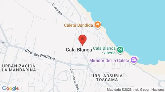 Apartments for rent in Jávea/Xàbia - Photo from Google Street View