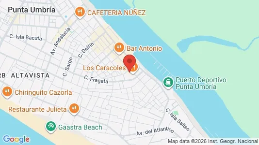 Apartments for rent in Punta Umbría - Photo from Google Street View