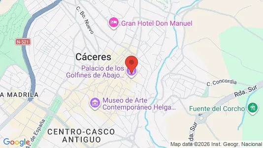 Apartments for rent in Cáceres - Photo from Google Street View