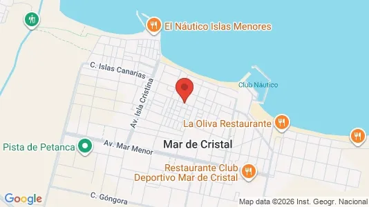 Apartments for rent i Cartagena - kort over placeringen