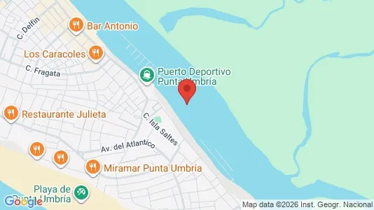 Apartments for rent in Punta Umbría - Photo from Google Street View