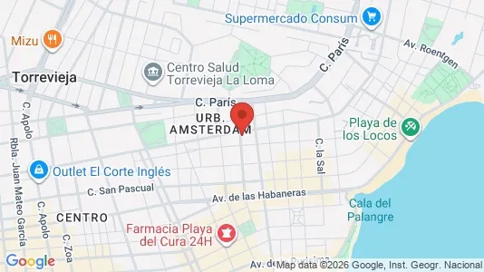 Apartments for rent in Torrevieja - Photo from Google Street View