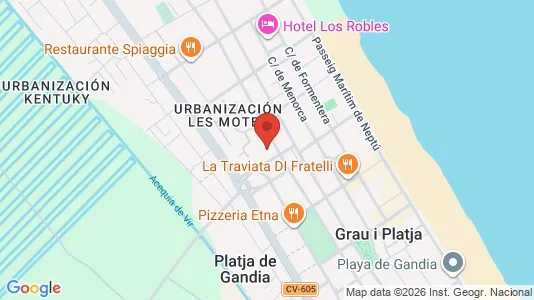 Apartments for rent in Gandia - Photo from Google Street View