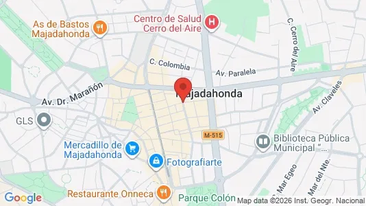 Apartments for rent in Majadahonda - Photo from Google Street View