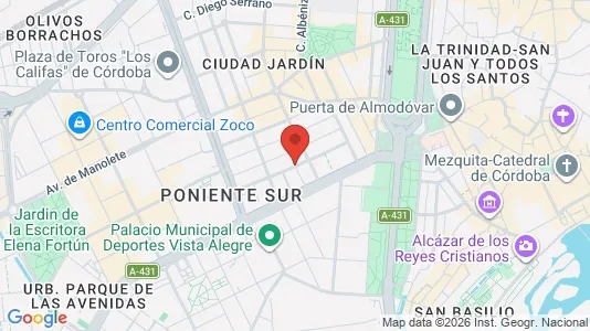 Rooms for rent in Córdoba - Photo from Google Street View