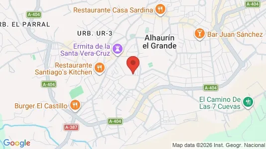 Apartments for rent in Alhaurín el Grande - Photo from Google Street View