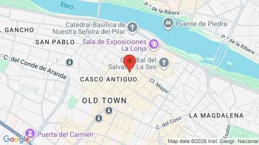 Apartments for rent in Zaragoza - Photo from Google Street View