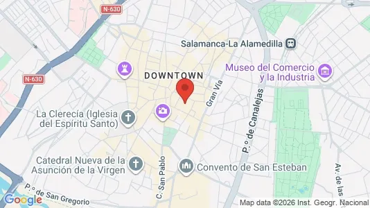 Apartments for rent in Salamanca - Photo from Google Street View