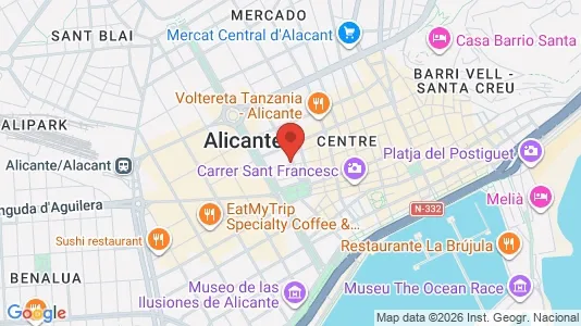 Rooms for rent in Alicante/Alacant - Photo from Google Street View
