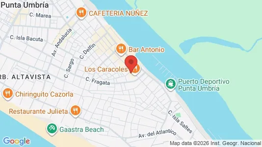 Apartments for rent in Punta Umbría - Photo from Google Street View