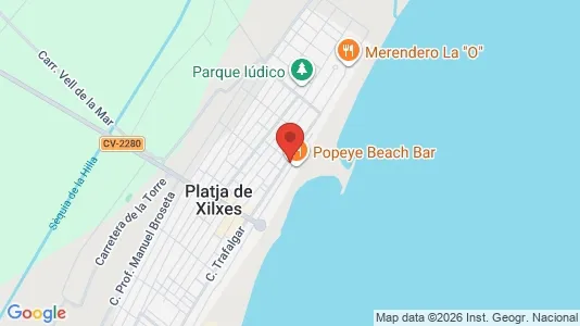 Apartments for rent in Chilches/Xilxes - Photo from Google Street View