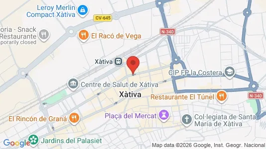 Apartments for rent in Genovés - Photo from Google Street View