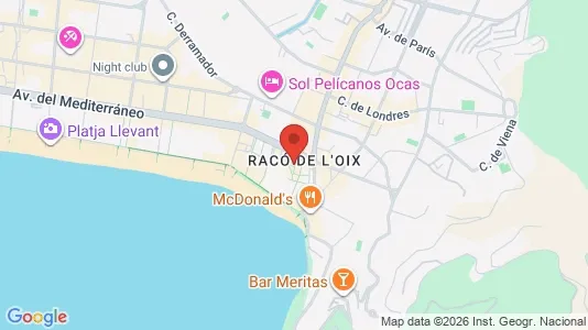 Apartments for rent in Benidorm - Photo from Google Street View