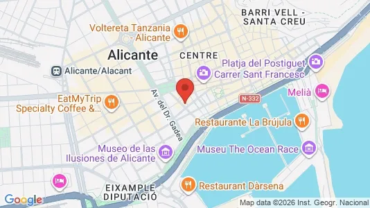 Rooms for rent in Alicante/Alacant - Photo from Google Street View