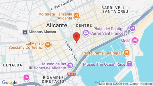 Rooms for rent in Alicante/Alacant - Photo from Google Street View
