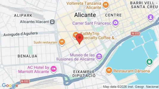 Rooms for rent in Alicante/Alacant - Photo from Google Street View