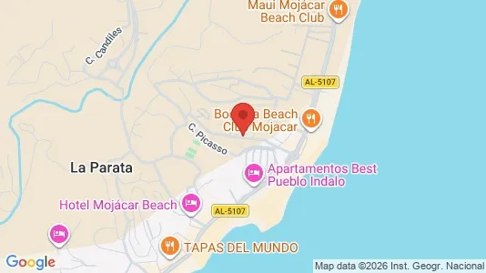 Apartments for rent in Mojácar - Photo from Google Street View