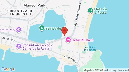 Apartments for rent i Benissa - kort over placeringen