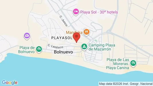 Apartments for rent in Mazarrón - Photo from Google Street View