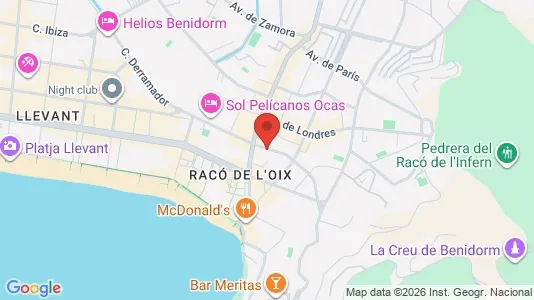 Apartments for rent in Benidorm - Photo from Google Street View