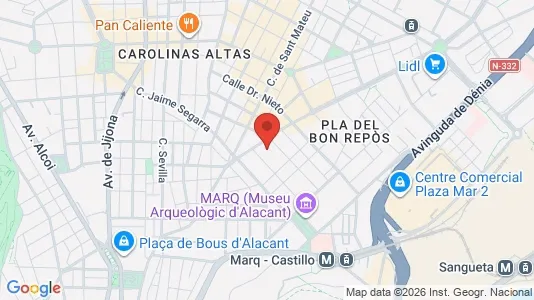 Rooms for rent in Alicante/Alacant - Photo from Google Street View