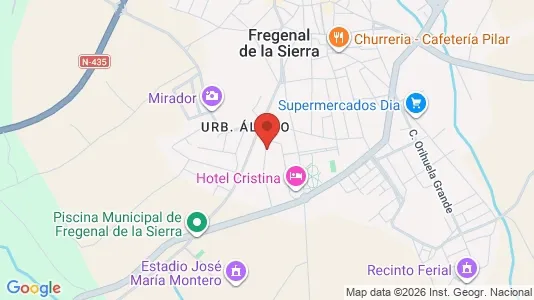 Apartments for rent in Fregenal de la Sierra - Photo from Google Street View