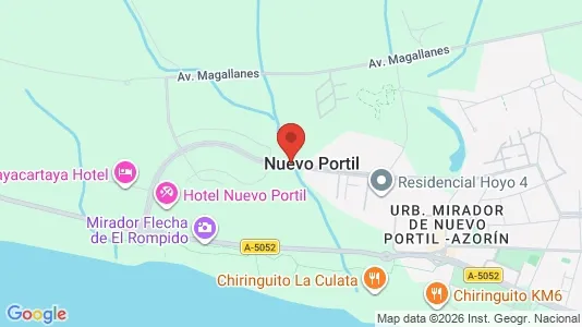 Apartments for rent i Cartaya - kort over placeringen