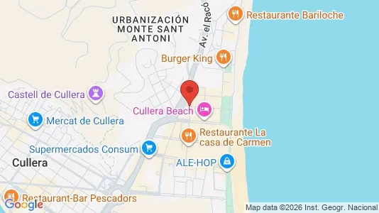 Apartments for rent in Cullera - Photo from Google Street View