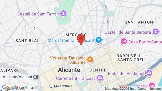 Rooms for rent in Alicante/Alacant - Photo from Google Street View