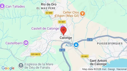 Houses for rent in Calonge - Photo from Google Street View