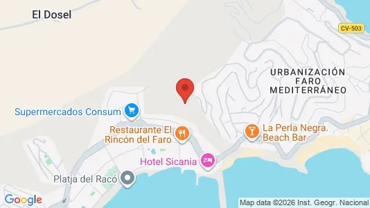 Apartments for rent in Cullera - Photo from Google Street View