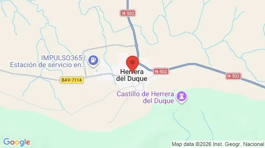 Houses for rent in Herrera del Duque - Photo from Google Street View