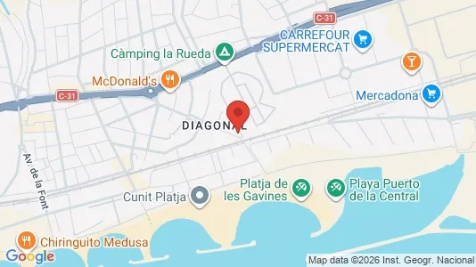 Apartments for rent in Cunit - Photo from Google Street View
