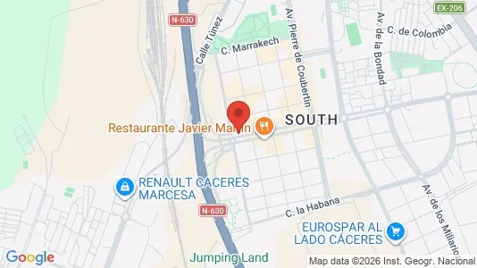 Apartments for rent in Cáceres - Photo from Google Street View
