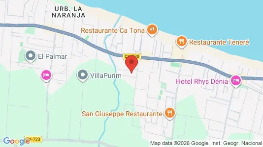 Apartments for rent in Dénia - Photo from Google Street View